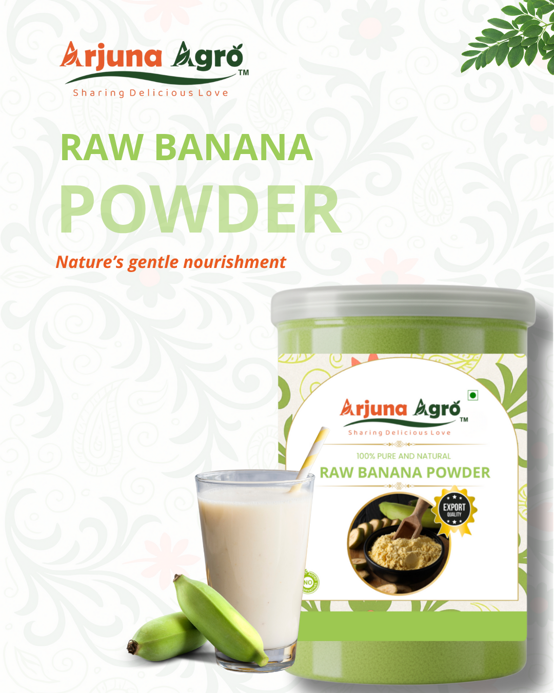 Raw Banana Powder