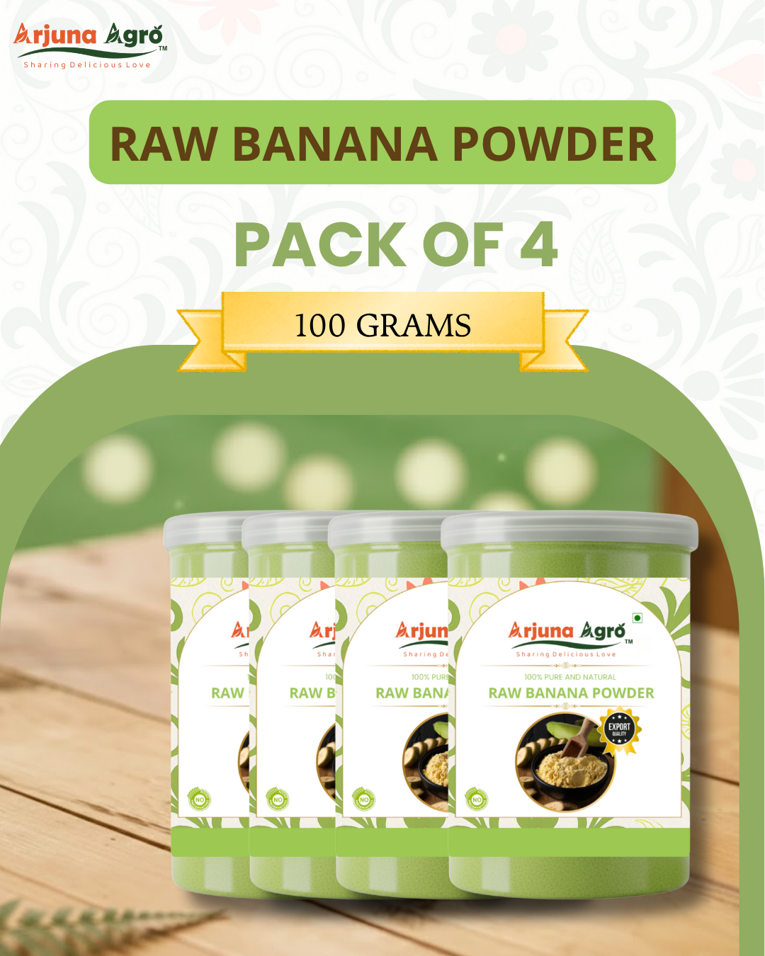 Raw Banana Powder