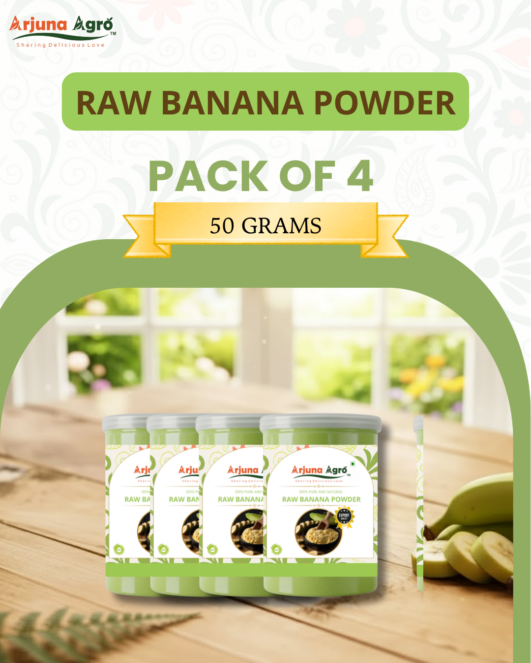 Raw Banana Powder